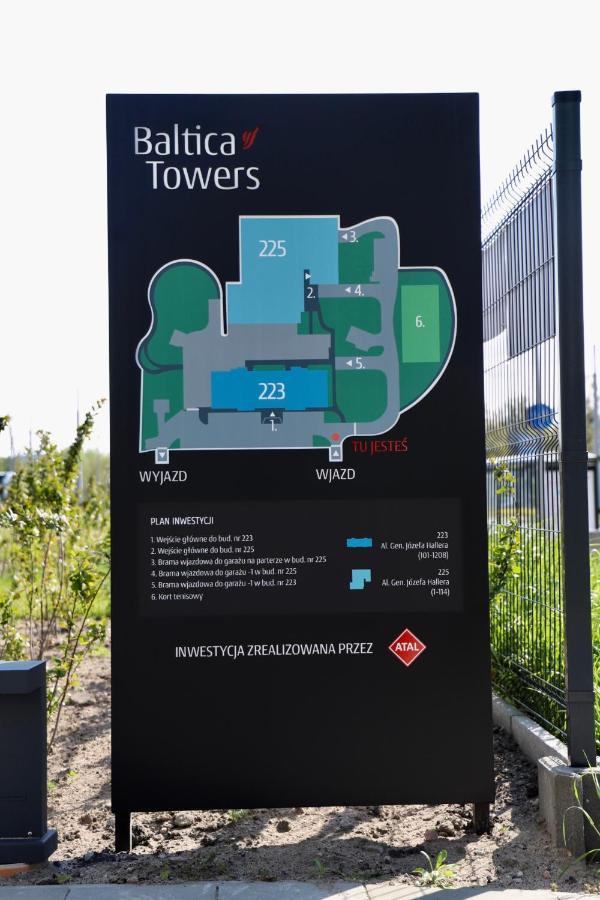 Apartament Gdansk Baltica Towers 7Floor Exteriér fotografie